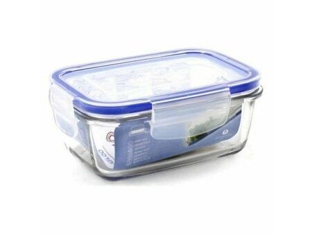 Hermetyczne pudełko na lunch Borgonovo 0033538 Prostokątny 14,5 x 10 x 6 cm (12 Sztuk)