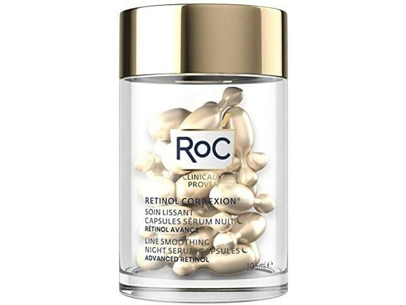 Serum do Twarzy Roc Line Smoothing Retinolem Noc 30 Kapsułki Serum do Twarzy Roc Line Smoothing Retinolem Noc 30 Kapsułki