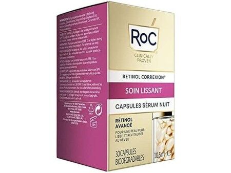 Serum do Twarzy Roc Line Smoothing Retinolem Noc 30 Kapsułki