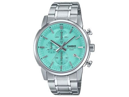 Zegarek Męski Casio CHRONO DATE SILVER AQUA
