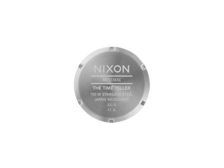 Zegarek Męski Nixon TIME TELLER Srebrzysty