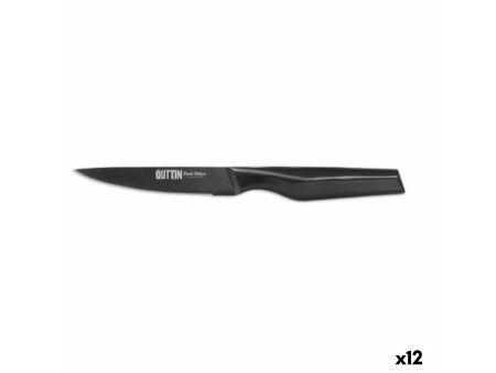 Nóż do kotletów Quttin Black edition 11 cm 1,8 mm (12 Sztuk)