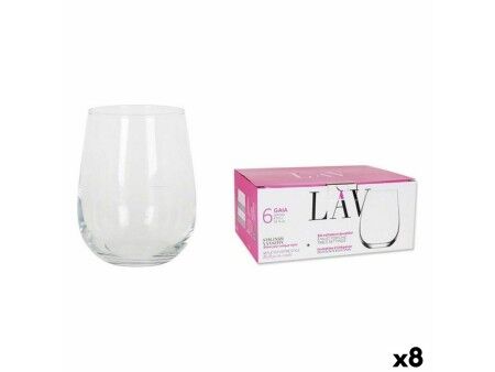 Zestaw kieliszków LAV 77949 6 Części (8 Sztuk) (475 ml)