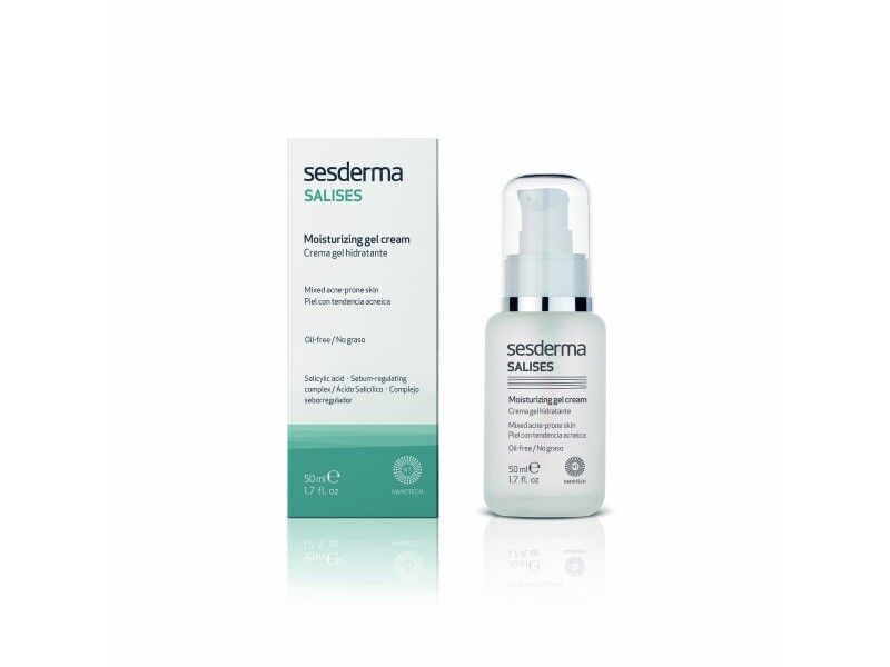 Moisturising gel cream Sesderma Salises Skóra Mieszana 50 ml