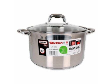Naczynie Quttin 139513 10 L Stal (2 Sztuk) (ø 28 x 16,5 cm)