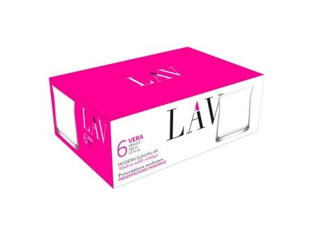 Zestaw kieliszków LAV Vera 360 ml 6 Części (8 Sztuk)