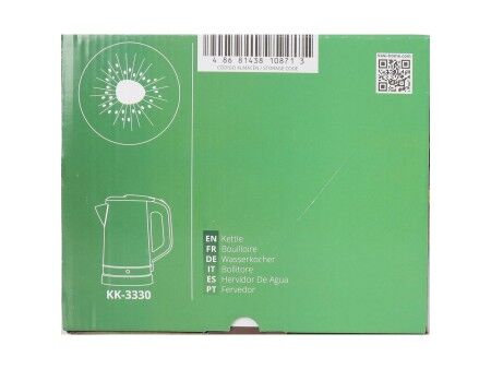 Czajnik Kiwi Stal 1800 W 1,7 L (4 Sztuk)