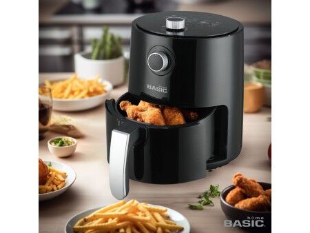 Frytkownica na gorące powietrze Basic Home Czarny 1200 W 2,3 L