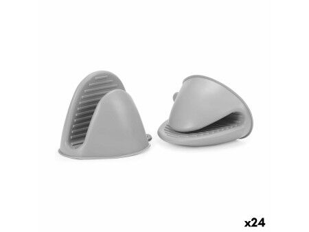 Chwytak do piekarnika Quttin Silikon 11 x 7,5 x 10 cm 2 Części (24 Sztuk)