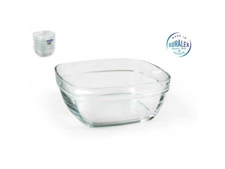 Miska do Sałatki Duralex Lys 610 ml 14 x 14 x 6 cm (24 Sztuk)