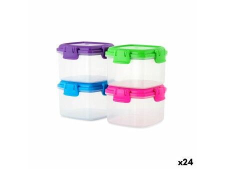 Set Pojemników na Lunch Privilege 65 ml Mini 4 Części (24 Sztuk)