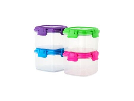 Set Pojemników na Lunch Privilege 65 ml Mini 4 Części (24 Sztuk)