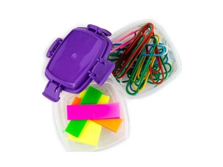 Set Pojemników na Lunch Privilege 65 ml Mini 4 Części (24 Sztuk)