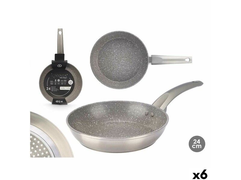 Patelnia Kinvara 3 Srebrzysty Aluminium Bakelit Kute aluminium (6 Sztuk)