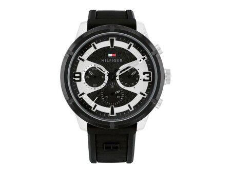 Zegarek Męski Tommy Hilfiger 1792074 Czarny (Ø 45 mm)