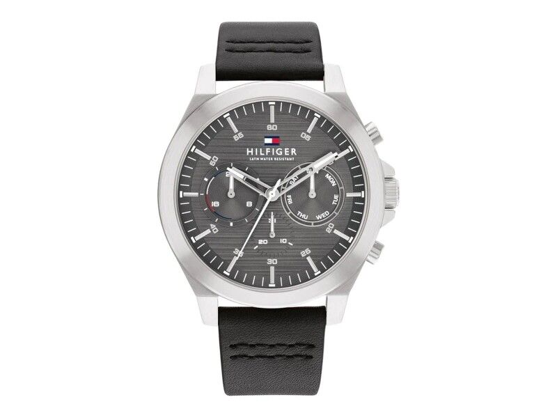 Zegarek Męski Tommy Hilfiger 1710521 Czarny (Ø 46 mm)