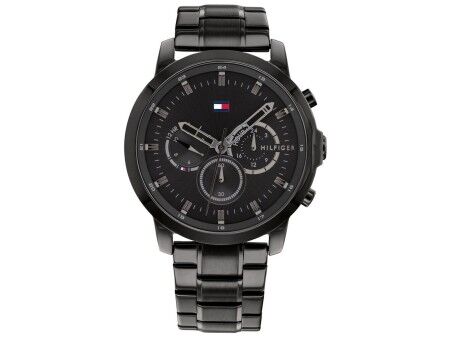 Zegarek Męski Tommy Hilfiger 1791795 Czarny (Ø 46 mm)