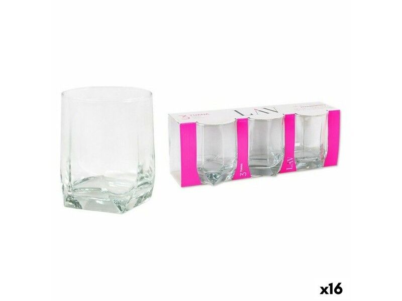 Zestaw kieliszków LAV Tuana 320 ml 3 Części (16 Sztuk)