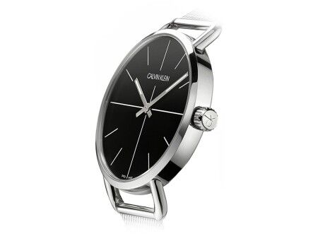 Zegarek Męski Calvin Klein K7B21121 Czarny Srebrzysty