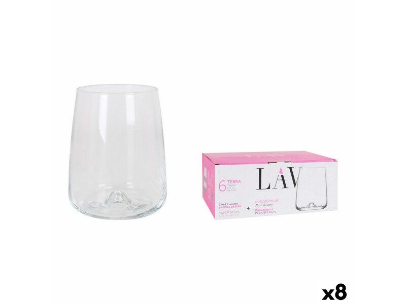 Zestaw kieliszków LAV Terra 6 Części (8 Sztuk) (6 pcs)