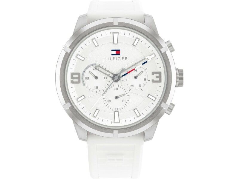 Zegarek Męski Tommy Hilfiger 1792072 Srebrzysty (Ø 45 mm)