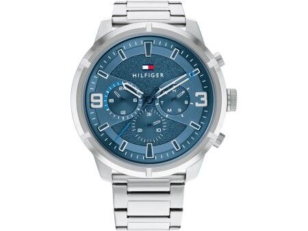 Zegarek Męski Tommy Hilfiger 1792077 Srebrzysty (Ø 38 mm) (Ø 44 mm)