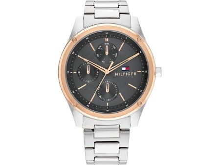 Zegarek Męski Tommy Hilfiger 1710541 Srebrzysty (Ø 43 mm)