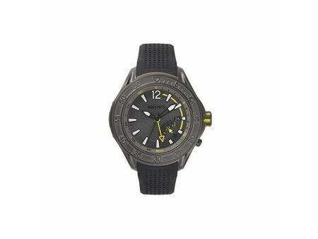 Zegarek Męski Nautica NAPBRW003 Czarny Szary