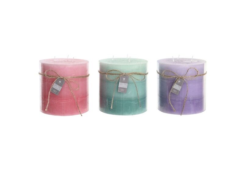 Świeczka Zapachowa DKD Home Decor (3 Sztuk)