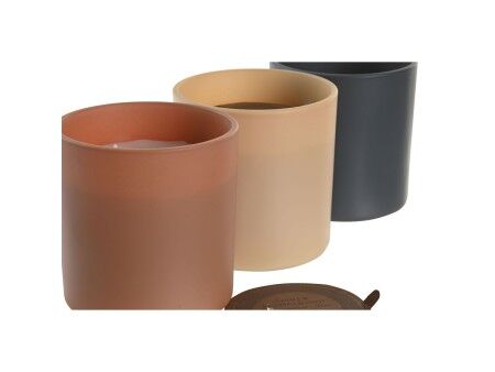 Świeczka Zapachowa DKD Home Decor Tropikalny 270 g (3 Sztuk)