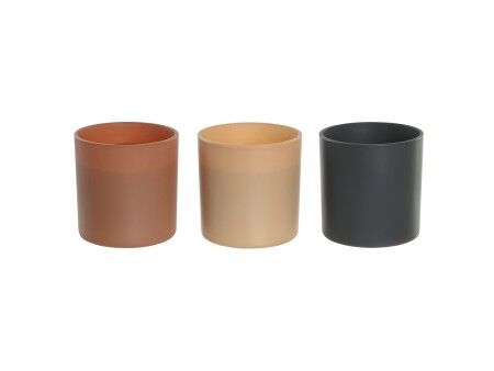 Świeczka Zapachowa DKD Home Decor Tropikalny 270 g (3 Sztuk)