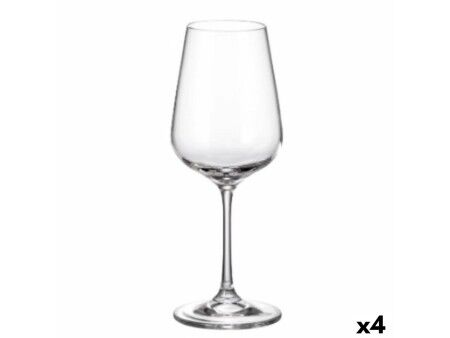 Zestaw kubków Bohemia Crystal Sira 360 ml Biały 6 Części 6 x 8 x 22 cm (6 Sztuk) (4 Sztuk)