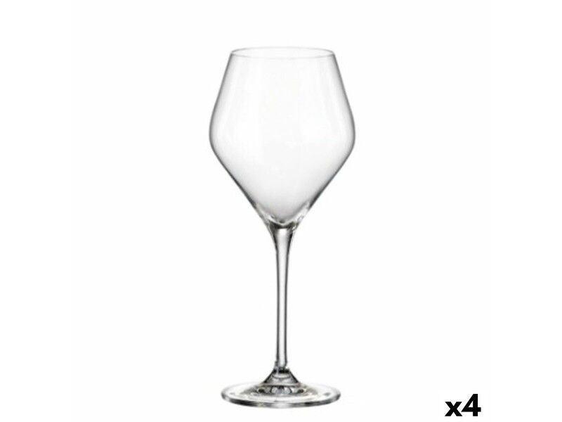 Zestaw kieliszków do wina Bohemia Crystal Galaxia 400 ml 6 Części (6 Sztuk) (4 Sztuk)