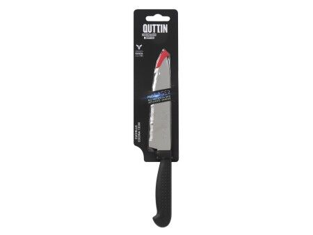 Nóż kuchenny Quttin Laser Czarny Srebrzysty 28 x 6 x 1,3 cm (36 Sztuk)