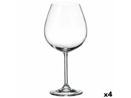 Zestaw kieliszków do wina Bohemia Crystal Clara 650 ml 6 Części (6 Sztuk) (4 Sztuk)