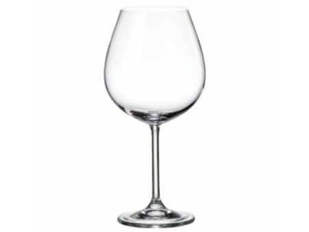 Zestaw kieliszków do wina Bohemia Crystal Clara 650 ml 6 Części (6 Sztuk) (4 Sztuk)