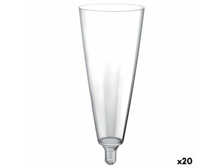 Zestaw kubków Viejo Valle Flute maxi 160 ml 0,16 l Szampan 20 Części (20 Sztuk)