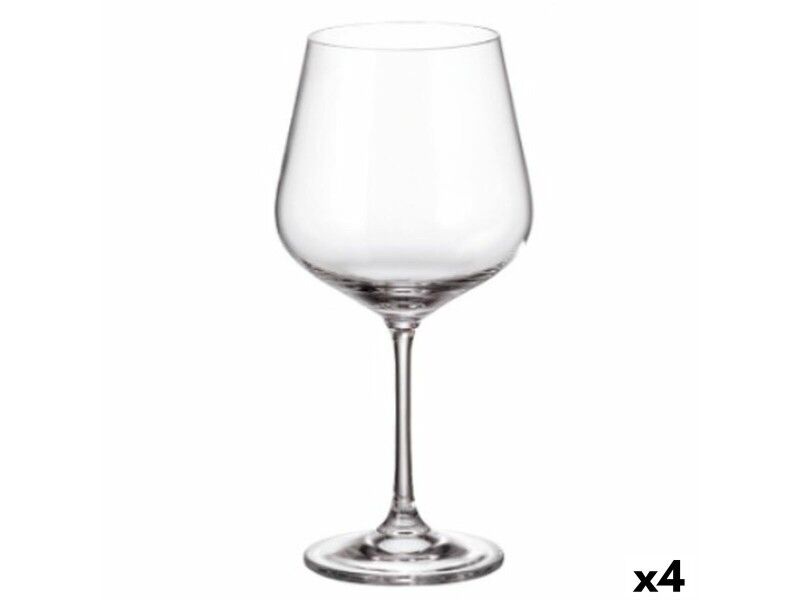 Zestaw kieliszków do wina Bohemia Crystal Sira 600 ml 6 Części (6 Sztuk) (4 Sztuk)