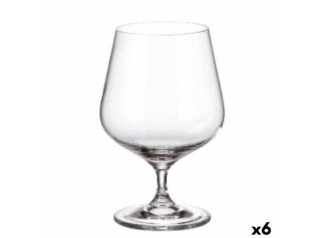 Zestaw kubków Bohemia Crystal Sira Koniak 590 ml 6 Sztuk 4 Sztuk