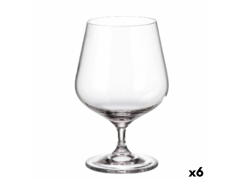 Zestaw kubków Bohemia Crystal Sira Koniak 590 ml 6 Sztuk 4 Sztuk