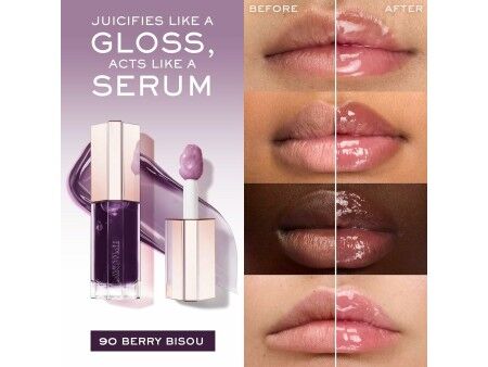 Gloss Lancôme IDÔLE MAKE-UP Fioletowy Nº 90-Berry Bisou 9 ml