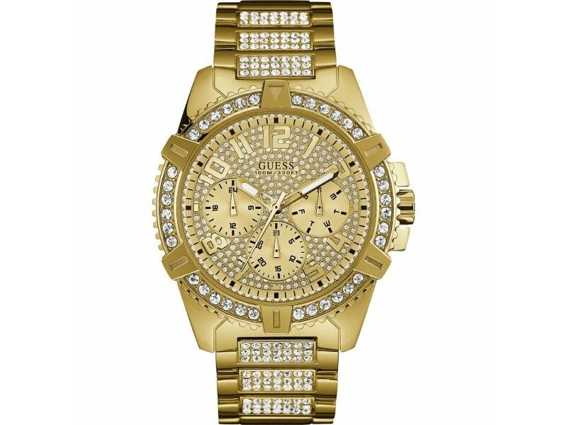 Zegarek Męski Guess W0799G2 Złoto