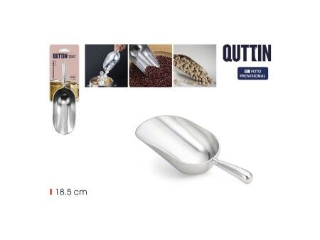 Łopatka kuchenna Quttin Aluminium 18,5 cm (24 Sztuk)