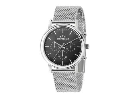 Zegarek Męski Chronostar R3753276002 Czarny Srebrzysty