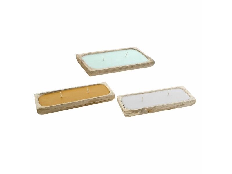 Świeca DKD Home Decor (35 x 15 x 5 cm) (3 pcs)