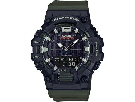Zegarek Męski Casio ILLUMINATOR BLACK - ARMY GREEN (Ø 48 mm)