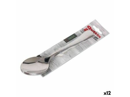 Zestaw Łyżek Quttin Classic Srebrzysty (12 Sztuk)
