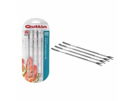 Przybory do Owoców Morza Quttin Metal 4 Części (4 pcs)
