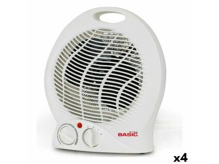 Grzejnik Basic Home Biały 2000 W (4 Sztuk)