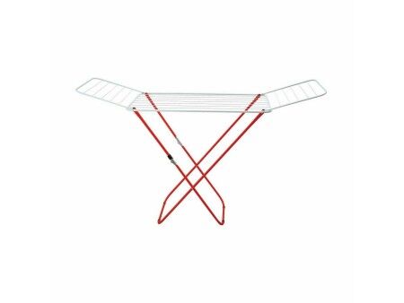 Suszarka składana Supernet Biały Czerwony 127 x 50 x 2 cm (6 Sztuk)